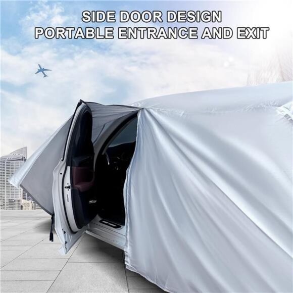 Full Car Cover Universal 6 Layers Outdoor Thicked All Weather Cover, Sunshield - Picture 6 of 14